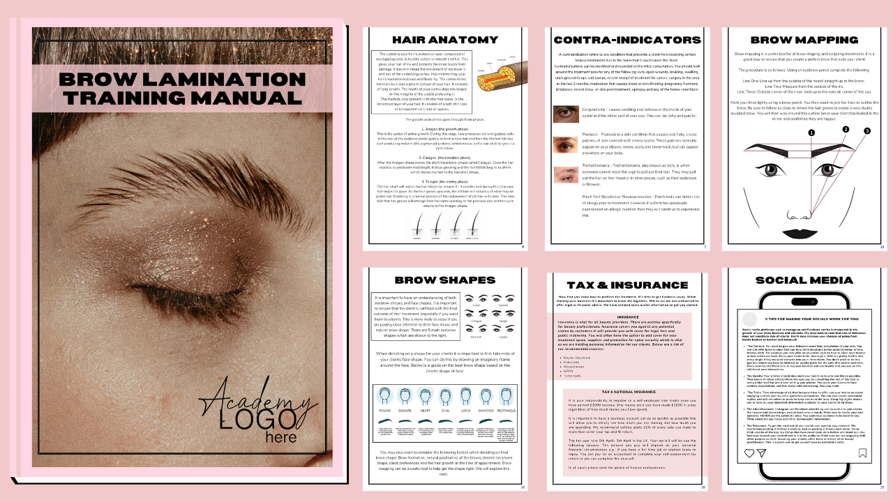 Brow Lamination Manual