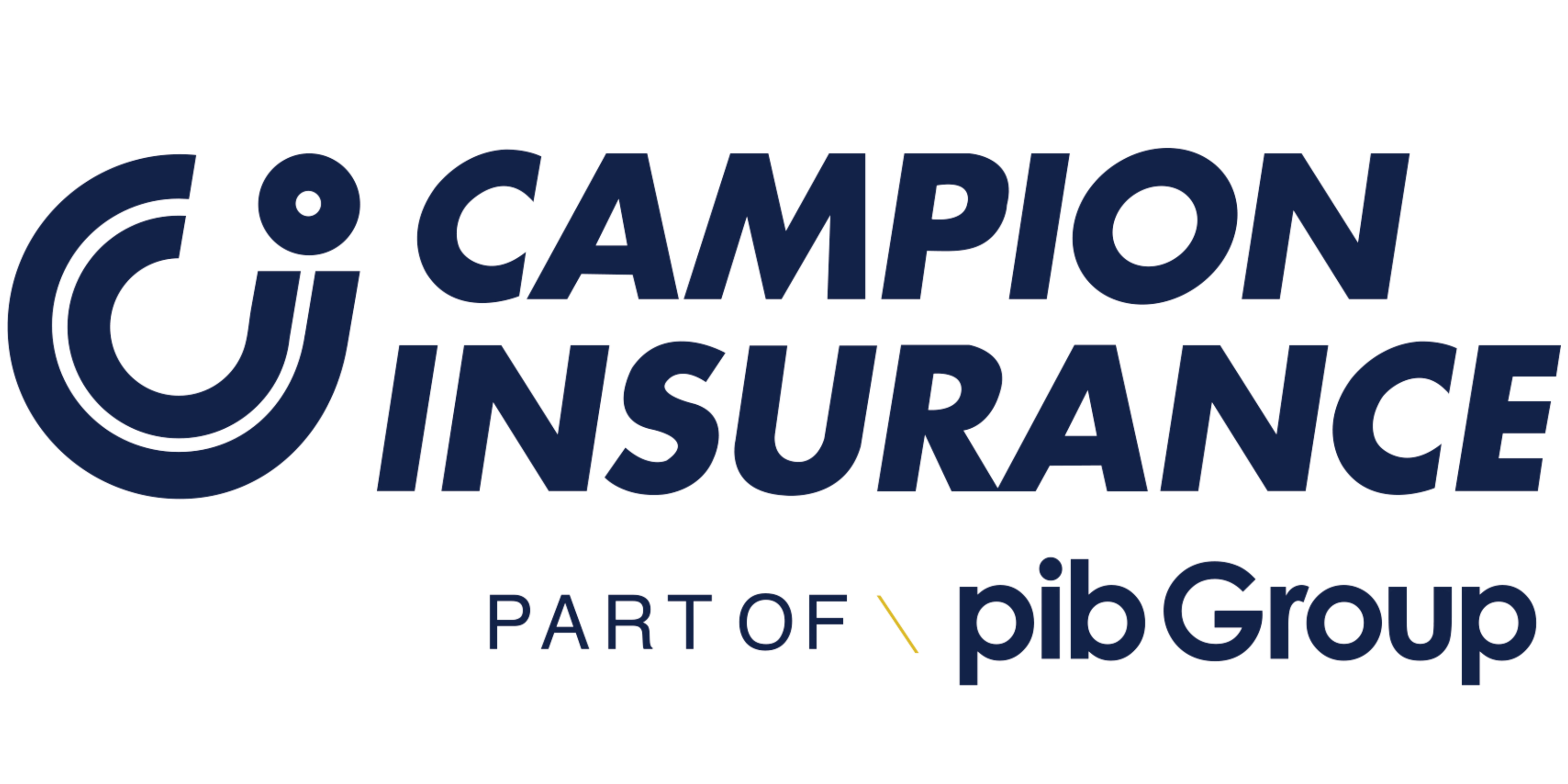 Campion Insurance logo in dark blue